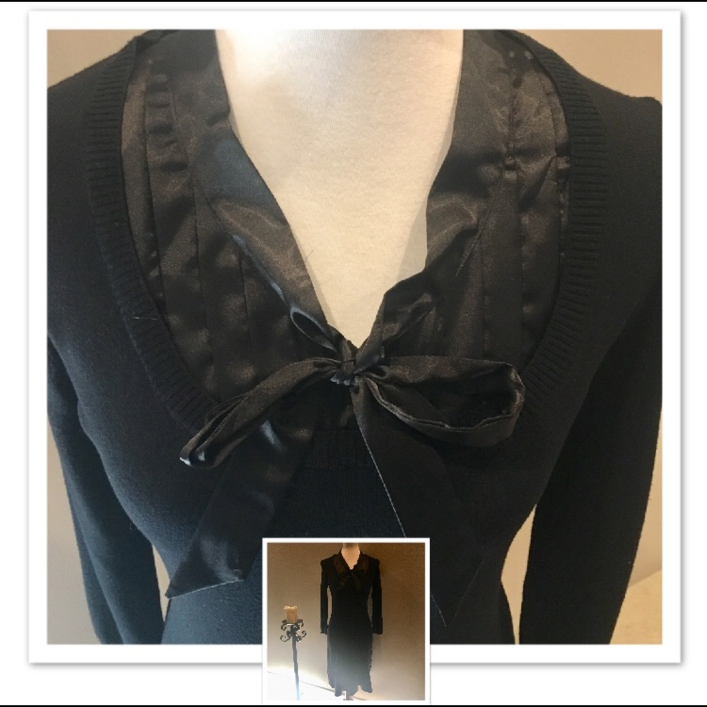 Alluring Max Studio tuxedo knit dress 🔥